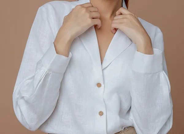 Linen Top White for Women - Bellpep Lifestyles