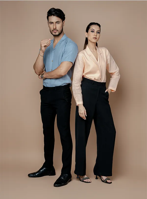 Models with 100% Linen Garments - Bellpep Lifestyles