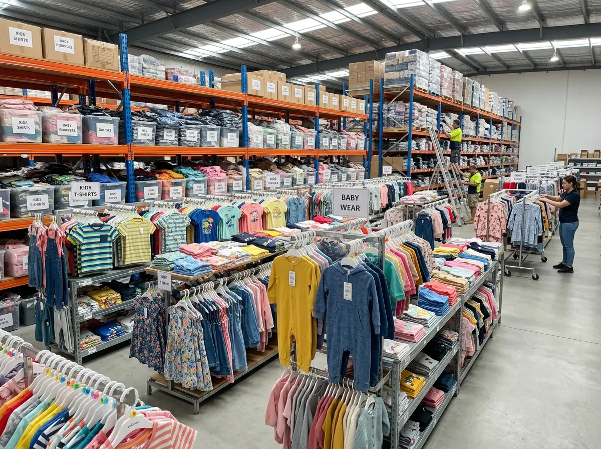 Kids' Garment Stock Buyer - Children's clothing surplus and cancelled orders