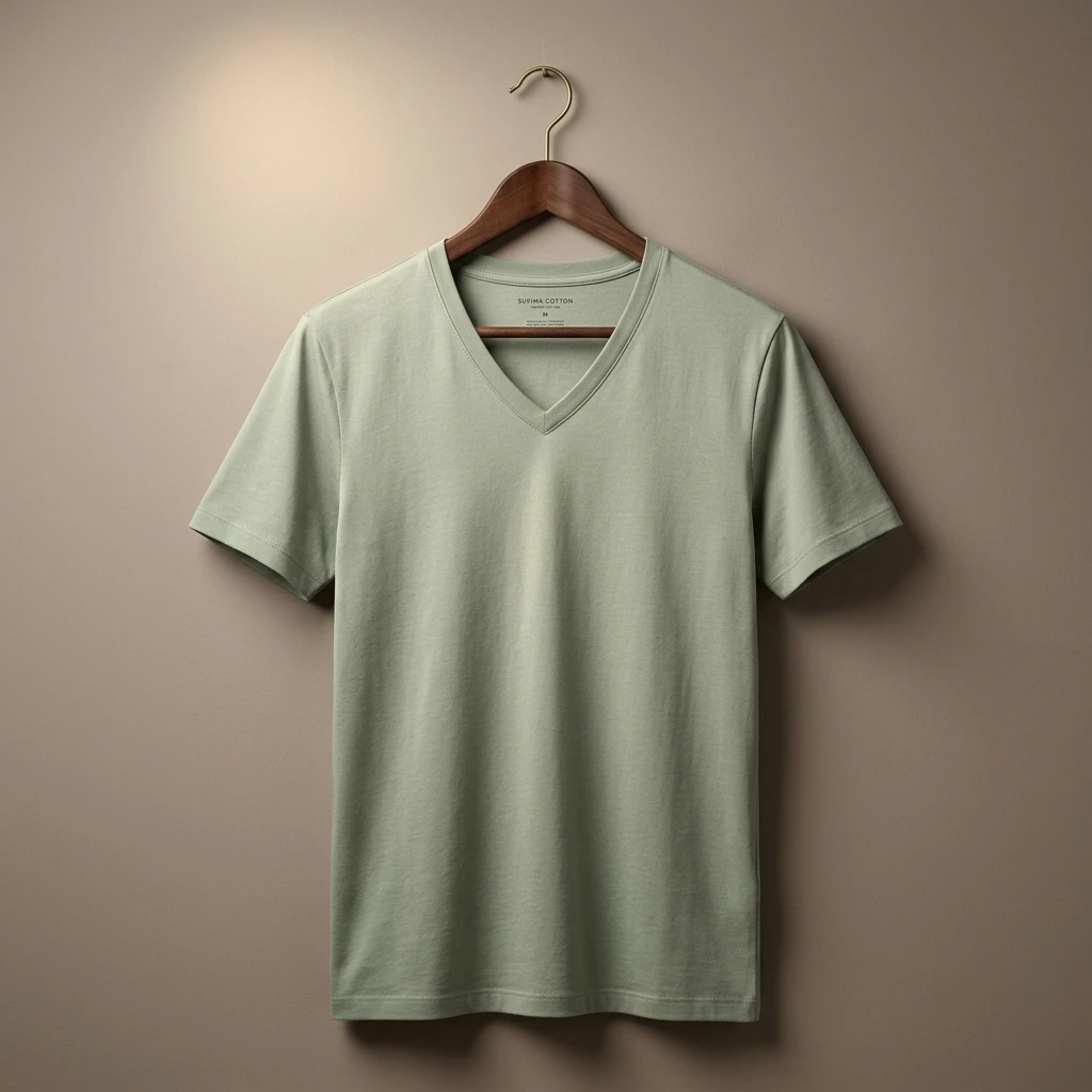 Supima V-Neck Tee