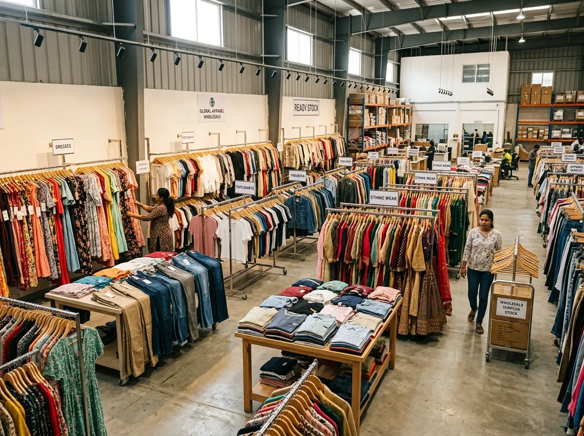 Women's Garment Stock Buyer - Dresses, tops, ethnic wear, trousers clearance